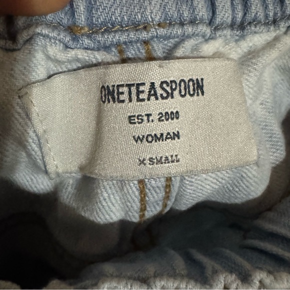 Oneteaspoon Dream Shabbies Drawstring Boyfriend Jean Jogger Streetwear Luxury - Picture 7 of 10